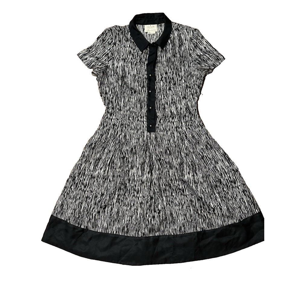 Kate Spade New York Women's Size 6‎ Black and White Dress